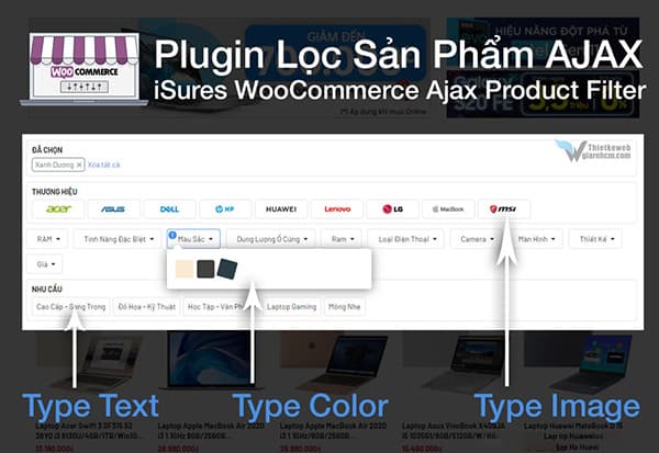 Plugin iSures WooCommerce Ajax Product Filter - ảnh 1