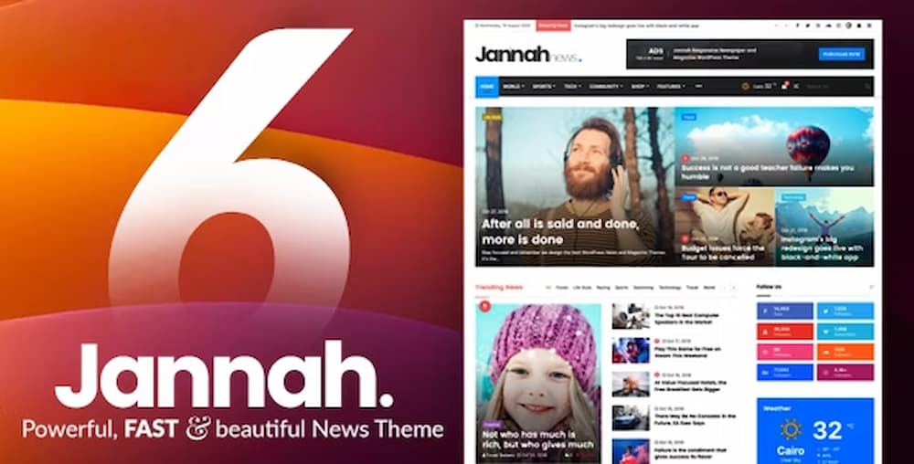 Share theme Jannah - Newspaper Magazine News BuddyPress AMP