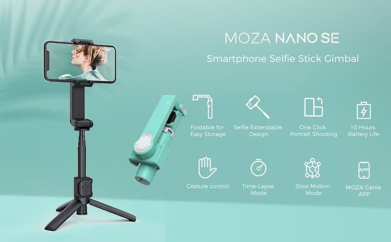Moza Nano SE - Gimbal cho điện thoại giá rẻ nhất
